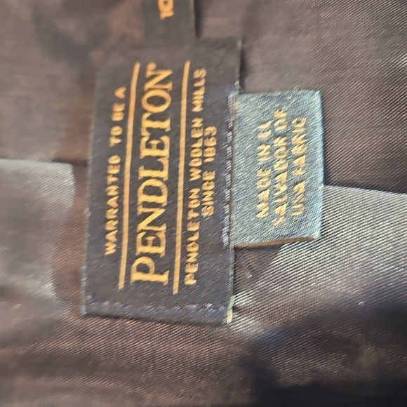 Vintage Pendleton Women’s Blue Wool Blazer Classic Business Casual Jacket 10 - Picture 6 of 12